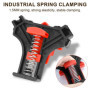 Serre Joint Angle,4 Pièces Serre Joint D'angle en ABS épais,Réglable Pince a Angle Droit 90 Degrés,Ressort Puissant,Plage de Ser