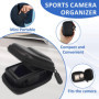 Hesupy Étui De Voyage pour DJI，Sac De Protection Compatible avec DJI Action 5 Pro/4/3 Boîte De Rangement Résistante Aux Chutes E
