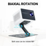 jinminamz Support De Projecteur，Surface De La Table Support Projecteur Mini Multifonctionnel avec Interface à Vis 1/4 Pouces Con