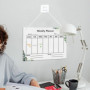 Planificateur Semainer Effaçable, Tableau Weekly Planner, Planning Semainer Mural, Planification Hebdomadaire Board pour Bureau 