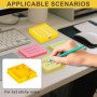 Sticky Notes Organiseurs, Bloc Note Organiseur Marque Page, Mini Postite Organisation Fourniture de Bureau, Notes Autocollantes 