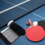 Lyramis Filet ping Pong pour Table,Filet Table ping Pong Professionnel Filet Tennis de Table pour entraineurenfant Exterieur pin