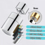 Pivotant Embout Robinet Cuisine,360°Aérateur de Robinet Aérateur Robinet Pivotant Embout de Robinet Réglable à Deux Modes pour R