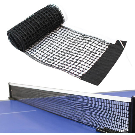 Filet de tennis de table, filet de ping-pong, filet de rechange noir, filet de rechange noir, filet de tennis de table portable,