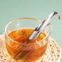 2Pièces Infuseur Thé,à Filtre en Acier Inoxydable Tea de Passoire Maille Fine,Cuillere Tube Infuser Strainer épices Filter,Sache