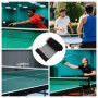 Filet de tennis de table pour toutes les tables, 180 × 15 cm, filet de tennis de table portable pour l'extérieur et l'intérieur,