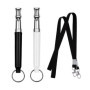 2 Pièces Sifflet Ultrason Chien,Anti Aboiement Collier Agression de Exterieur Fugue Sifflet Chiens Repulsif et Ultrasons Chat Gr