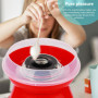 Machine à Barbe à Papa, 450w Cotton Candy Machine pour La Maison Barbe a Papa Appareil avec Cuillère Et 10 Bâtonnets Facile à Ut