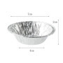 200 Pièces Gâteau de papier D'aluminium Jetable, Plat à Tarte Jetable, Gobelets Jetables en Aluminium, Pour les Crêpes, Four mic