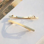 PPX Beau Barrette/Épingle/Peigne Cheveux/Clip a Cheveux/Pince a Cheveux/Mode Printemps côté Pince métallique Simple épingle à Ch
