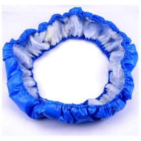 ANCLLO Coussin de sécurité de Rechange Universel pour Trampoline - 101,6 cm - Housse de Protection extérieure imperméable - Bleu