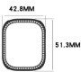 Acadey[2pcs] Glitter Diamond xiaomi redmi Watch 5 Active, Hard PC Bumper Cover, Glitter Cover smartwatch Accessoires pour Les Fi