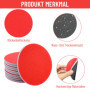 Lot de 21 éponges abrasives à main 180-3000, papier abrasif rond flexible et humide pour métal, acier inoxydable, céramique, car