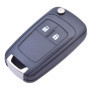 ANGOFIZ Coque Clé 2 Boutons Pliable Compatible avec Opel Vauxhall Astra Zafira Mokka Corsa Orlando Insignia Meriva Vectra Chevro