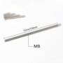 Lot de 4 tiges filetées M8 x 150 mm en acier inoxydable 304 avec filetage à droite