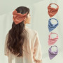 Lot de 8 bandanas triangulaires pour femme, bandeaux élastiques, bandeaux bohème, simples accessoires de cheveux pour filles
