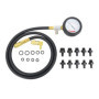 FreeTec Testeurs de Pression d'Huile, 140psi 10bar Manometre Pression Huile Moteur, Kit Outil Pression Huile Mano Pression Huile