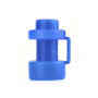QWORK 8 Pièces Embouts de Trampoline Ø 25 mm, Bleu