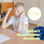 CHSZSH Pack De 4 Lunettes Pour Enfants, Lunettes Claires Pour Enfants, Lunettes Plates Pour Enfants, Lunettes De Jeu Pour Enfant