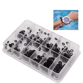 Joint d'étanchéité en mini caoutchouc imperméable en forme de O, pièces de couronne pour montres, accessoires de montre avec joi