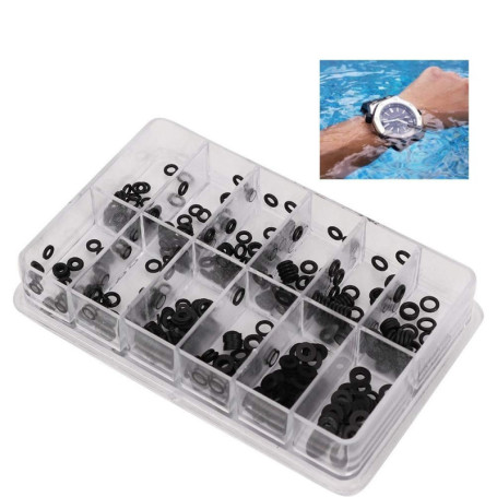 Joint d'étanchéité en mini caoutchouc imperméable en forme de O, pièces de couronne pour montres, accessoires de montre avec joi