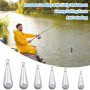 Roosea 28 PCS Poids de Pêche Sinker Plomb de Peche Plomb Drop Shot Plombs de Poids Plomb Peche Carpe Plombs de Pêche pour la Pêc