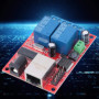 Module de contrôleur de haute qualité LAN Ethernet Commutateur de retard de carte de relais 2 voies DC5V-24V avec 1 indicateur d