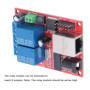 Module de contrôleur de haute qualité LAN Ethernet Commutateur de retard de carte de relais 2 voies DC5V-24V avec 1 indicateur d