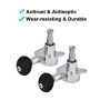 2L2R Ukulele Tuning Pegs Alliage de Zinc Précisément Ukulele Verrouillage Tuners Mécaniques pour Ukulele String Tuning