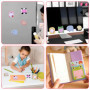 iwontalersy Lot de 8 Notes Autocollantes Animaux,Blocs-Notes Autocollants Pour Enfants,Blocs Mémo Autocollant,Onglets Autocollan
