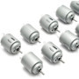 DollaTek 10Pcs DC Motor 140 Mini Moteur Électrique DC 3-5V 6300 RPM pour DIY