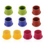 HDGSAFD 10 Bouchons De Vin, Bouchons De Vin Mousseux Réutilisables en Silicone, Ensemble De Bouchons De Rechange pour Bouteilles
