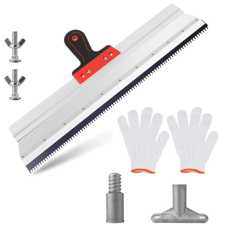 Kit de Raclette pour Revêtement de Sol Et Masse D'Équilibrage, pour Revêtements de Sol/Masse de Compensation, Résine Époxy, Racl