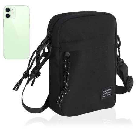 Sac à bandoulière Crossbody petit sac à Messenger Bag,Hommes téléphone portable sacs à bandoulière pour la vie quotidienne Voyag
