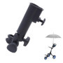 DeWin Support à Parapluie Golf, Porte Parapluie pour Chariot de Golf Réglable Support en Plastique Universel Support à Tirer Vél