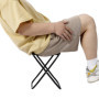CHUANGOU Siège de Camping Portable, Tabouret Pliable de Camping, Camping Pliant Tabourets, Mini Chaise Pliante Portable, pour Vo