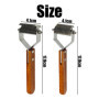 RELKLYU 2 Morceaux De Peigne D'Épilation pour Animaux De Compagnie, Accessoires De Toilettage pour Animaux De Compagnie, Outils 