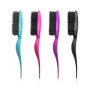 Lot De 4 Brosses En Poils De Sanglier, Brosse Démêlante Dos, Brosse Lissante Cheveux Femme, Brosse Lissante, Adaptée Au Massage 