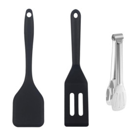 2 Morceaux De Spatule Mini-Silicone Et Clip De Chef 1 Pièce, Spatule De Silicone Anti-Bâton, Outils De Cuisson De Cuisine, Petit