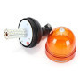 Lampe de balise d'avertissement stroboscopique 12 V 60 LED Lampe clignotante rotative de balise d'avertissement pour machines ag