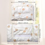 WANDGU Coussin de chaise haute Highchair : coussins pour chaise haute pour enfants Stokke Tripp Trapp, antidérapant coussin pour