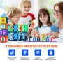 Playmags Ensemble communautaire de 15 Grandes Figurines magnétiques – 3 Pouces Play People, Parfait pour Les Jouets magnétiques 