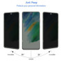 YIFNTANG [2 Pièces] Verre Trempé Anti-espion pour Samsung Galaxy S21 FE 5G,9H Dureté, Anti Rayures,Sans Bulles,Privacy Protectio