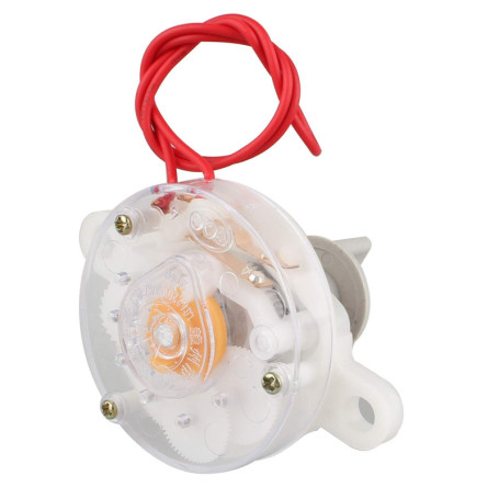 Futheda Ventilateur de Table avec minuterie mécanique et Interrupteur électronique 60 Minutes avec Un Bouton pour Chauffage élec