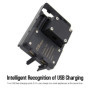 VISLONE Support Telephone Moto, Support Telephone Velo Accessoires de Support de Navigation pour Téléphone Portable USB pour B M