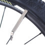 3pcs Levier de Pneu de Vélo Cuillère de Leviers de Pneu Acier Inoxydable Démonte Pneu de Vélo Métal Levier Démonte-Pneu Pelle Ti
