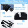 QINERSAW 4 PCS Brosses de Nettoyage Clavier Brosse de Nettoyage Antistatique Brosses en Nylon Kit de Nettoyage de la Poussière p