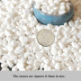 Mini Pierre Blanches 6-9mm Pierres Décoratives Petit Gravier Blanc Galets Blancs Naturels pour Remplissage de Vase,Pots de Fleur