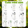 Wekuw Lumineux Arbre Elfes, 20 Pièces Princesse Mononoke Figurine Arbre Elfes Figurines Fantômes Lumineuses Résine Princesse Mon