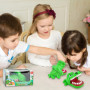 Wekuw Crocodile Jeu de Société Crocodile Toy Classic Bouche Dentiste Morsure Doigts Famille Enfants Enfants Action Compétence Je